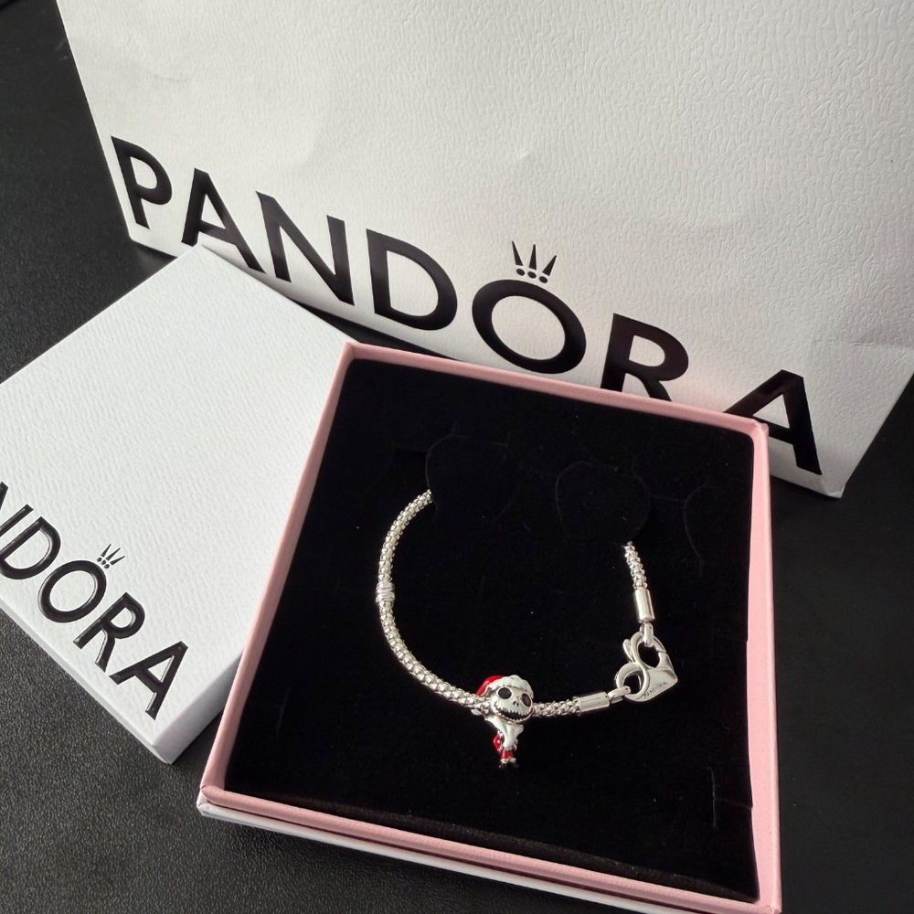 Pandora Disney The Nightmare Before Christmas Jack Skellington Charm - Picture 4 of 6